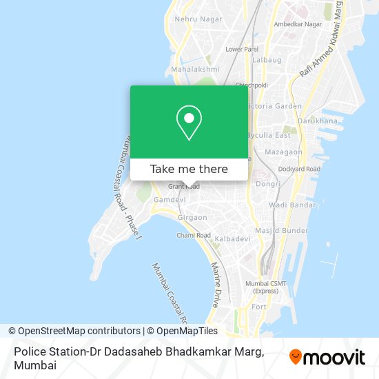 Police Station-Dr Dadasaheb Bhadkamkar Marg map