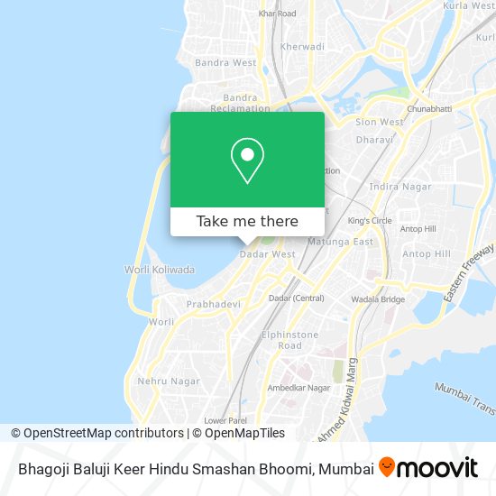 Bhagoji Baluji Keer Hindu Smashan Bhoomi map