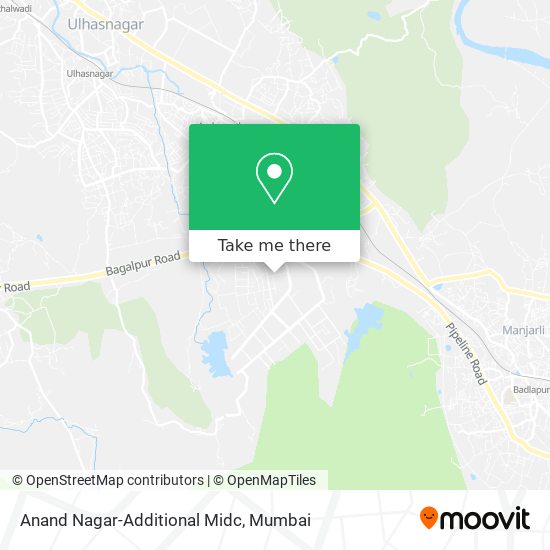 Anand Nagar-Additional Midc map
