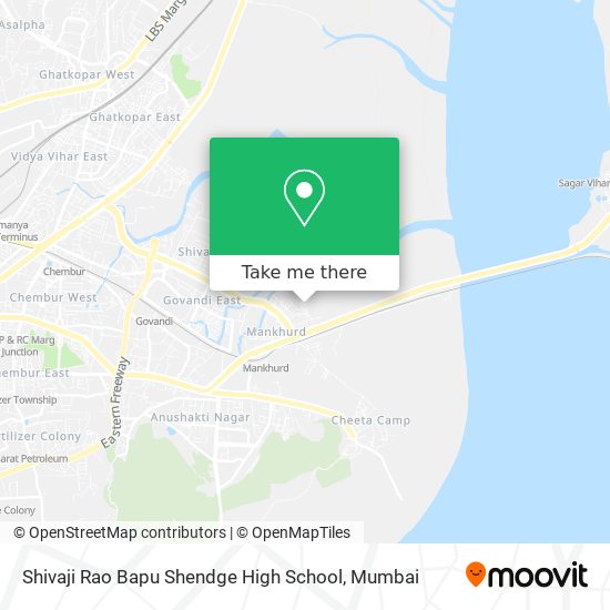 Shivaji Rao Bapu Shendge High School map