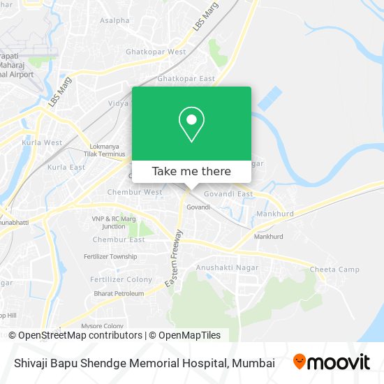 Shivaji Bapu Shendge Memorial Hospital map