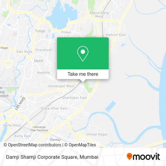 Damji Shamji Corporate Square map