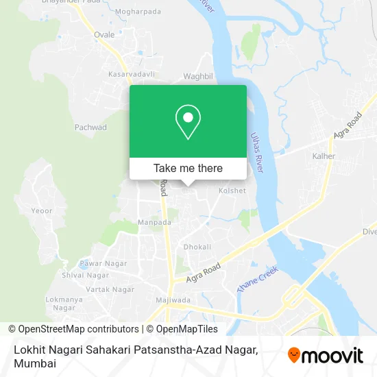 Lokhit Nagari Sahakari Patsanstha-Azad Nagar map