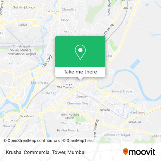 Krushal Commercial Tower map