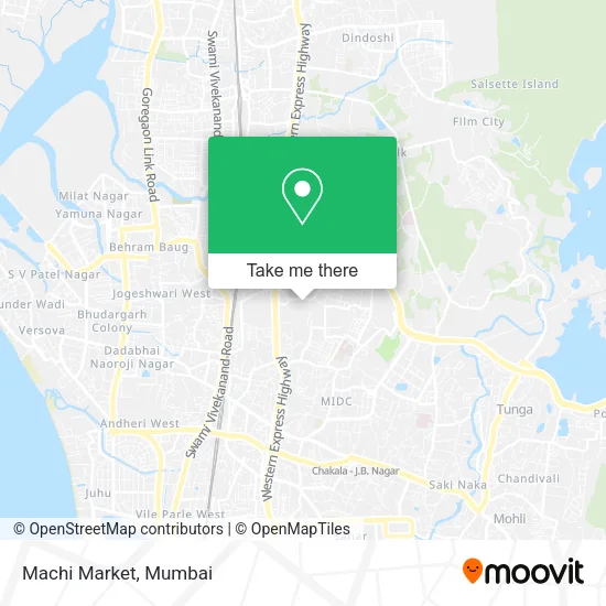 Machi Market map