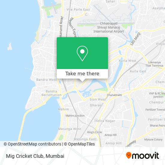 Mig Cricket Club map