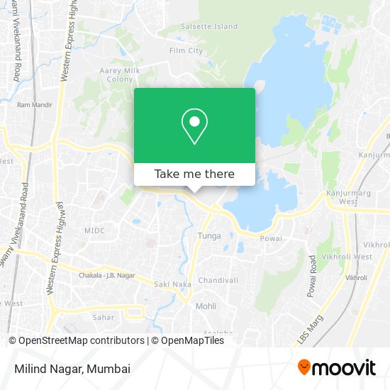 Milind Nagar map