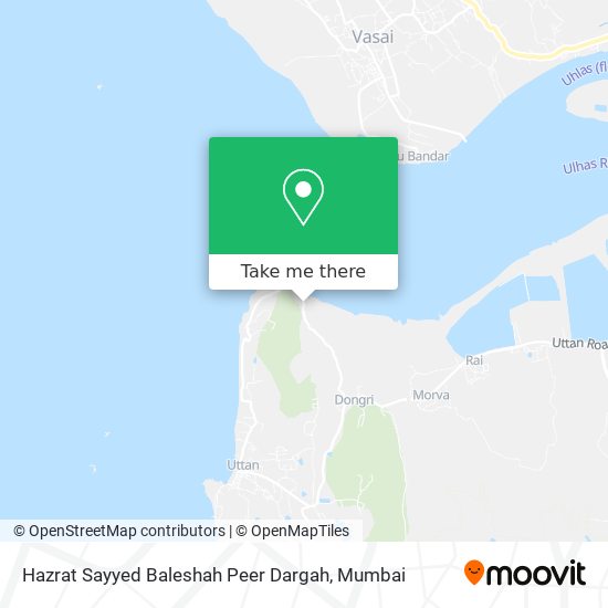 Hazrat Sayyed Baleshah Peer Dargah map