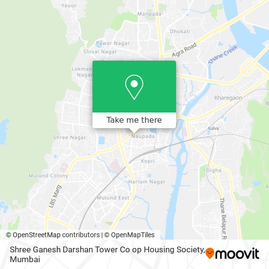 Shree Ganesh Darshan Tower Co op Housing Society map