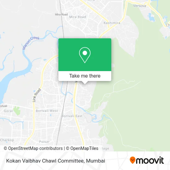 Kokan Vaibhav Chawl Committee map