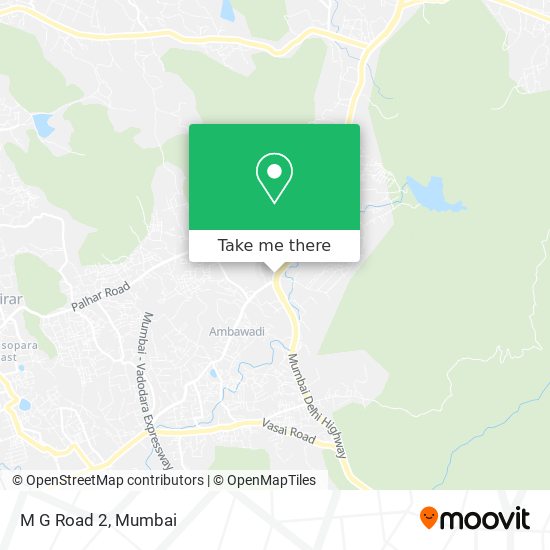 M G Road 2 map