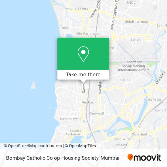 Bombay Catholic Co op Housing Society map
