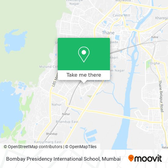 Bombay Presidency International School map