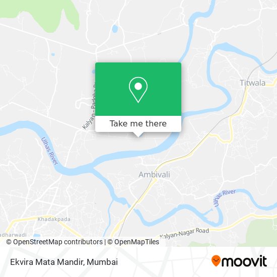 Ekvira Mata Mandir map