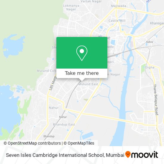 Seven Isles Cambridge International School map