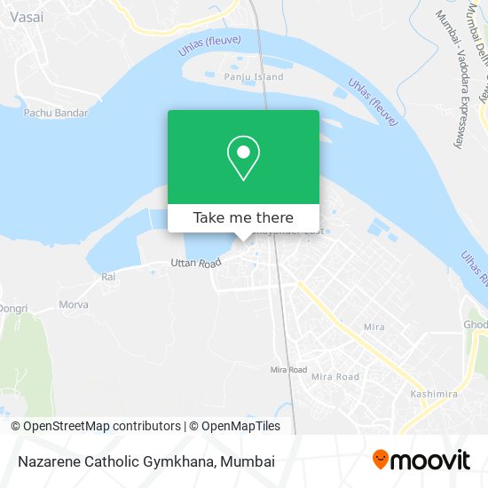 Nazarene Catholic Gymkhana map