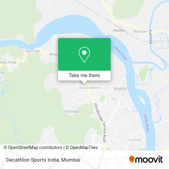 Decathlon Sports India map