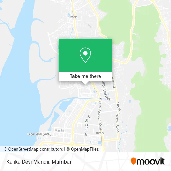 Kalika Devi Mandir map