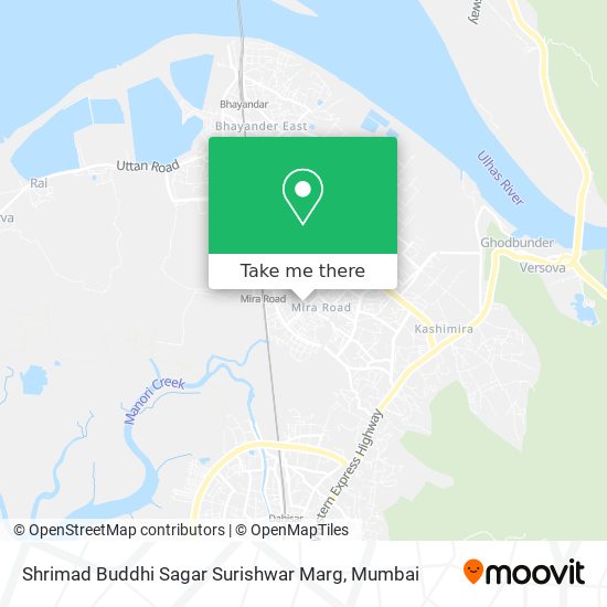 Shrimad Buddhi Sagar Surishwar Marg map