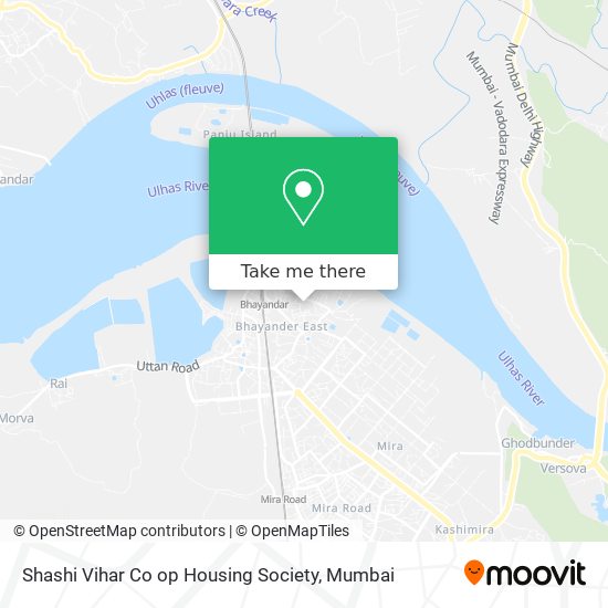 Shashi Vihar Co op Housing Society map