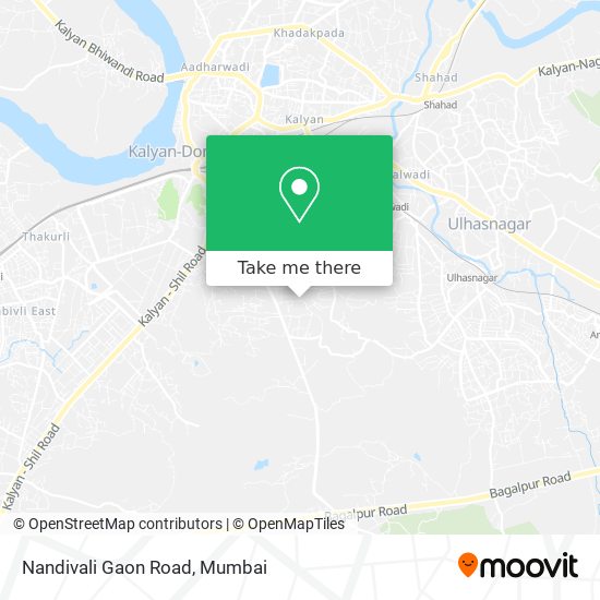 Nandivali Gaon Road map