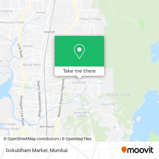 Gokuldham Market map