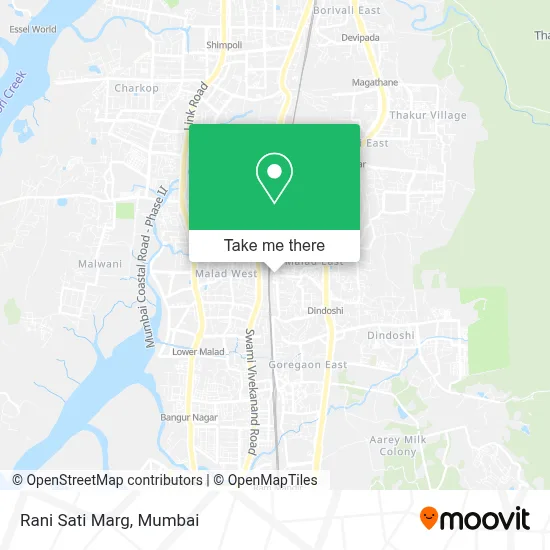 Rani Sati Marg map