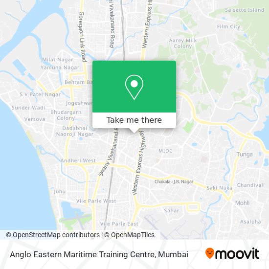 Anglo Eastern Maritime Training Centre map