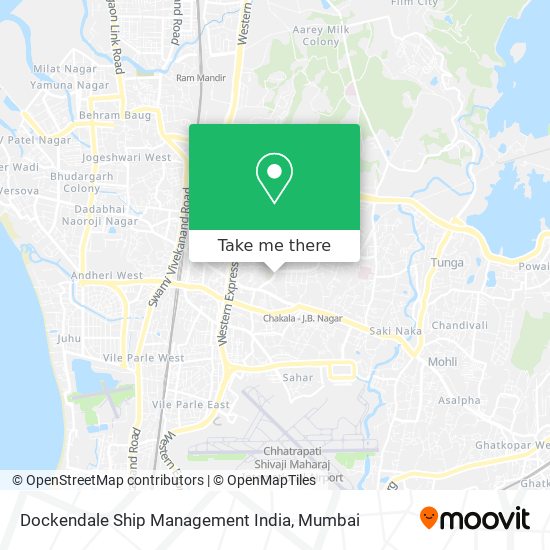 Dockendale Ship Management India map