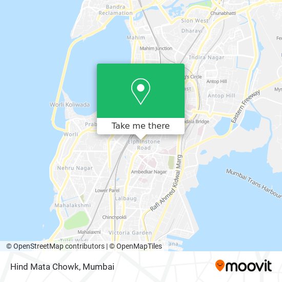 Hind Mata Chowk map