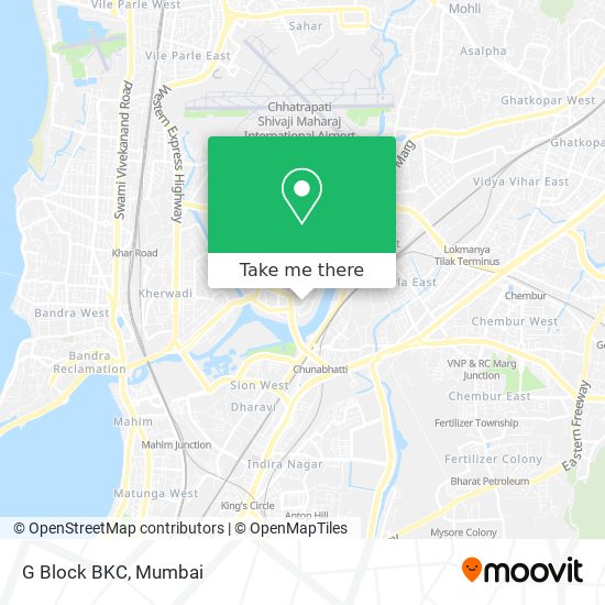 G Block BKC map