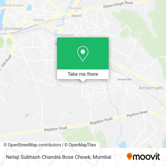 Netaji Subhash Chandra Bose Chowk map