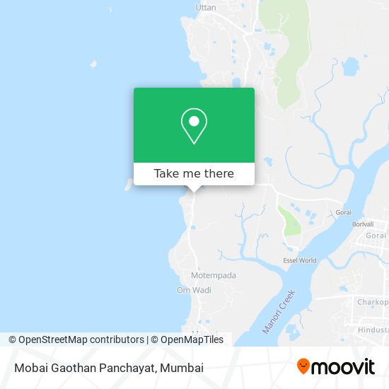 Mobai Gaothan Panchayat map