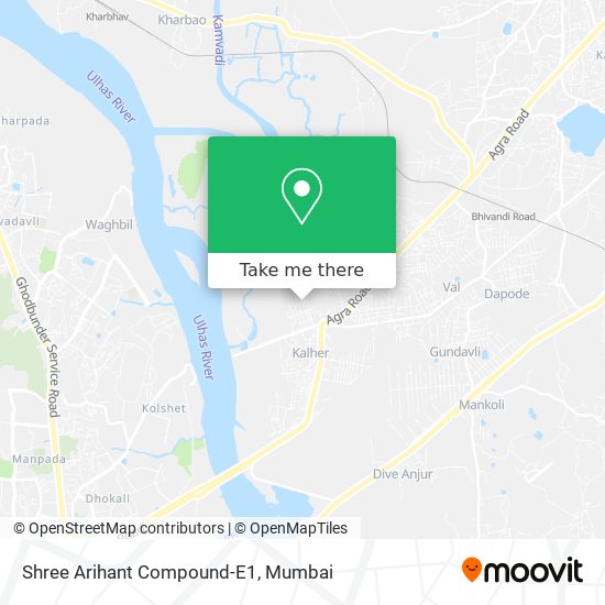 Shree Arihant Compound-E1 map