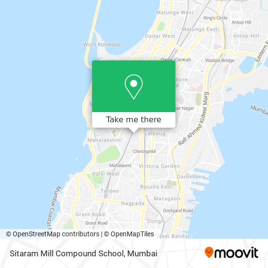 Sitaram Mill Compound School map