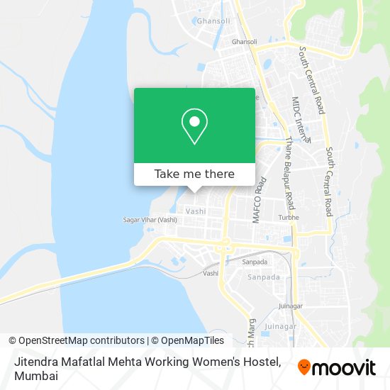 Jitendra Mafatlal Mehta Working Women's Hostel map