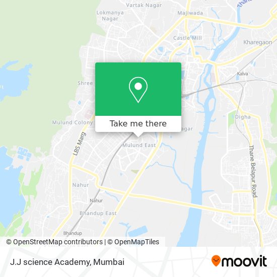 J.J science Academy map