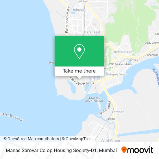 Manas Sarovar Co op Housing Society-D1 map