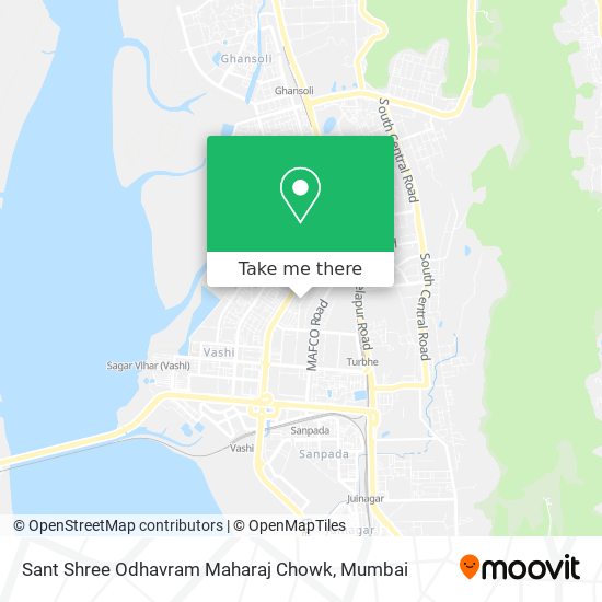 Sant Shree Odhavram Maharaj Chowk map