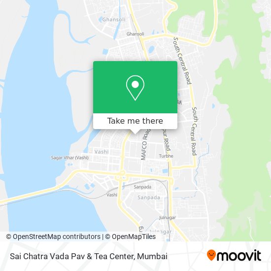 Sai Chatra Vada Pav & Tea Center map