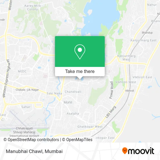 Manubhai Chawl map