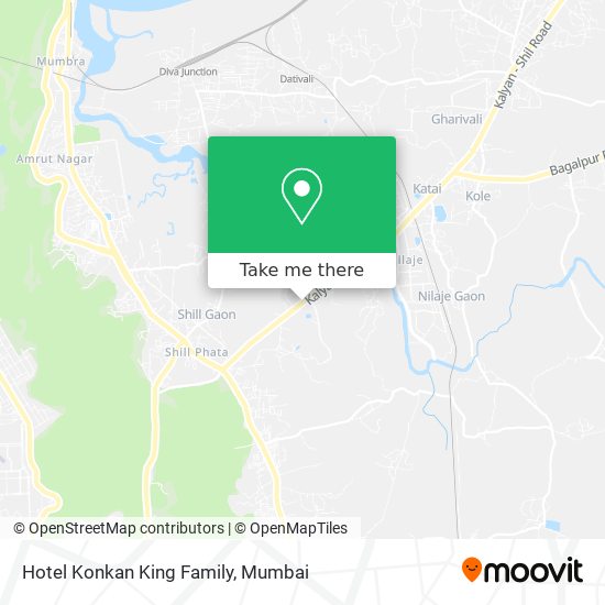 Hotel Konkan King Family map