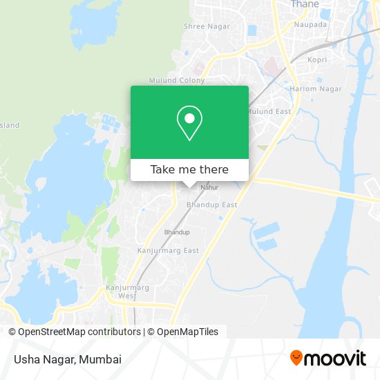 Usha Nagar map