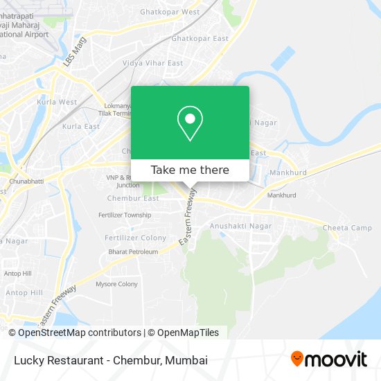 Lucky Restaurant - Chembur map