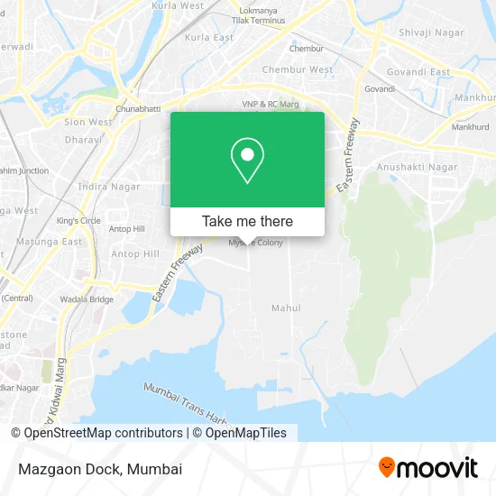 Mazgaon Dock map