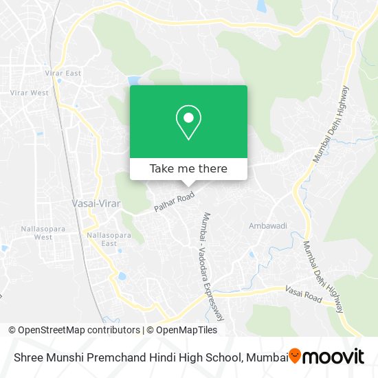 Shree Munshi Premchand Hindi High School map