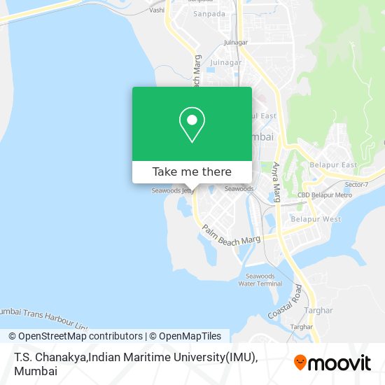 T.S. Chanakya,Indian Maritime University(IMU) map