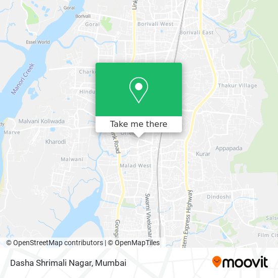 Dasha Shrimali Nagar map