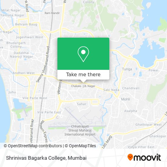 Shrinivas Bagarka College map