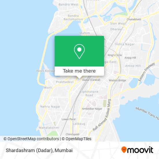 Shardashram (Dadar) map